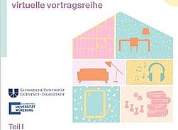 Vortragsreihe Schulbibliothek und Deutschunterricht, Ausschnitt aus dem Cover des Programmhefts zu Teil 1