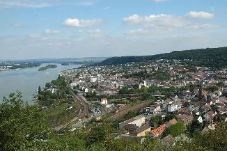 Blick auf Bingen